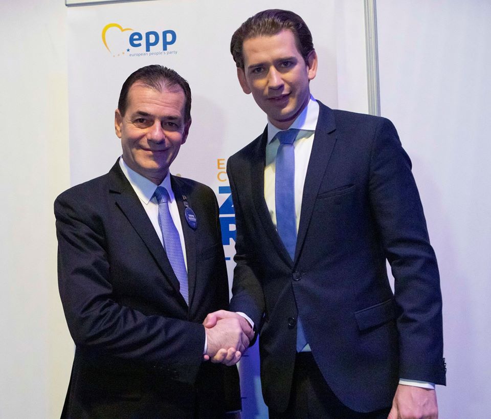 Orban îl felicită pe Sebastian Kurz pentru investirea sa într-o nouă misiune de cancelar al Austriei.