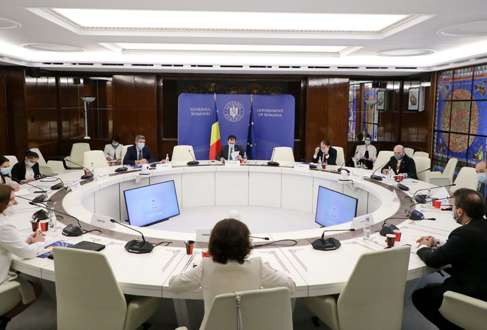 Premierul Ludovic Orban a avut astăzi consultări cu reprezentanții Asociației Societăților Financiare din România