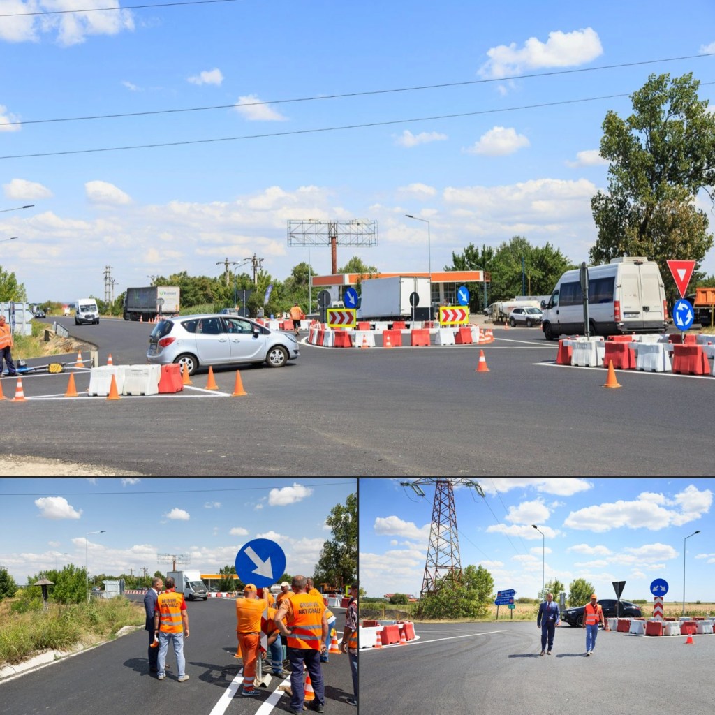 Nicușor Halici: Sensul giratoriu Cerdac-Cotești, finalizat