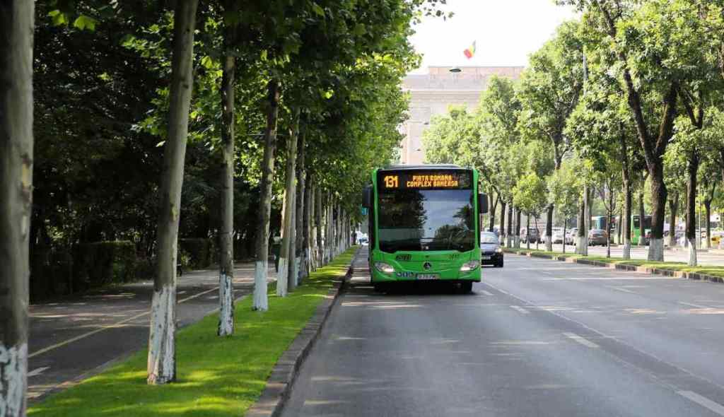 Autobuzele vor avea propriile benzi în nordul și centrul Capitalei